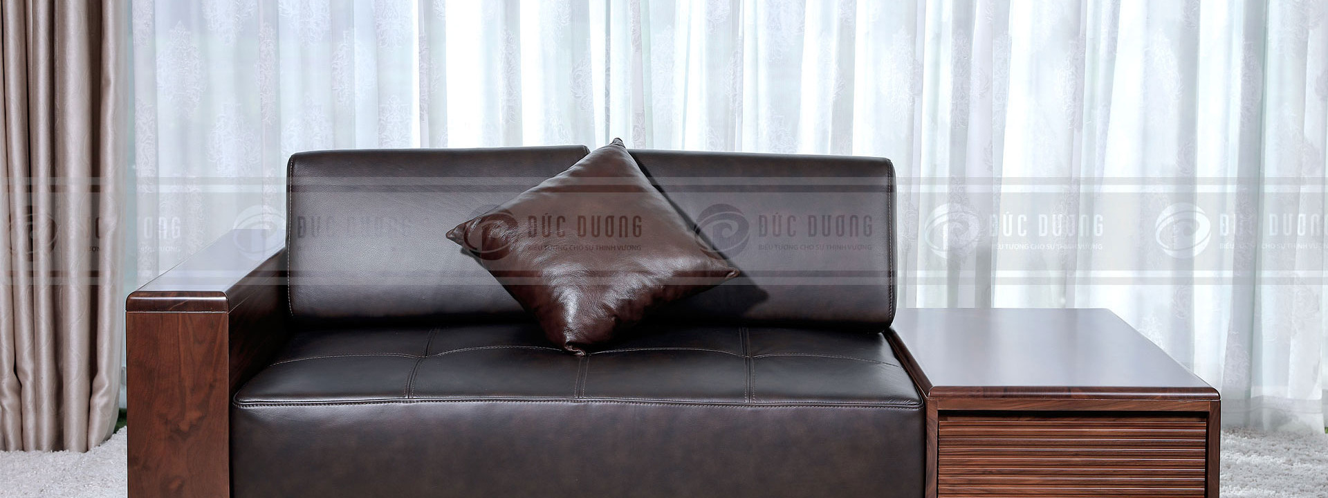 5 bộ bàn ghế sofa gỗ óc chó cao cấp đẹp phù hợp cho nhiều phong cách thiết kế