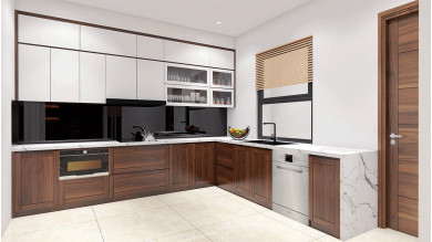 Tổng hợp mẫu thiết kế nội thất phòng bếp đẹp phong cách hiện đại