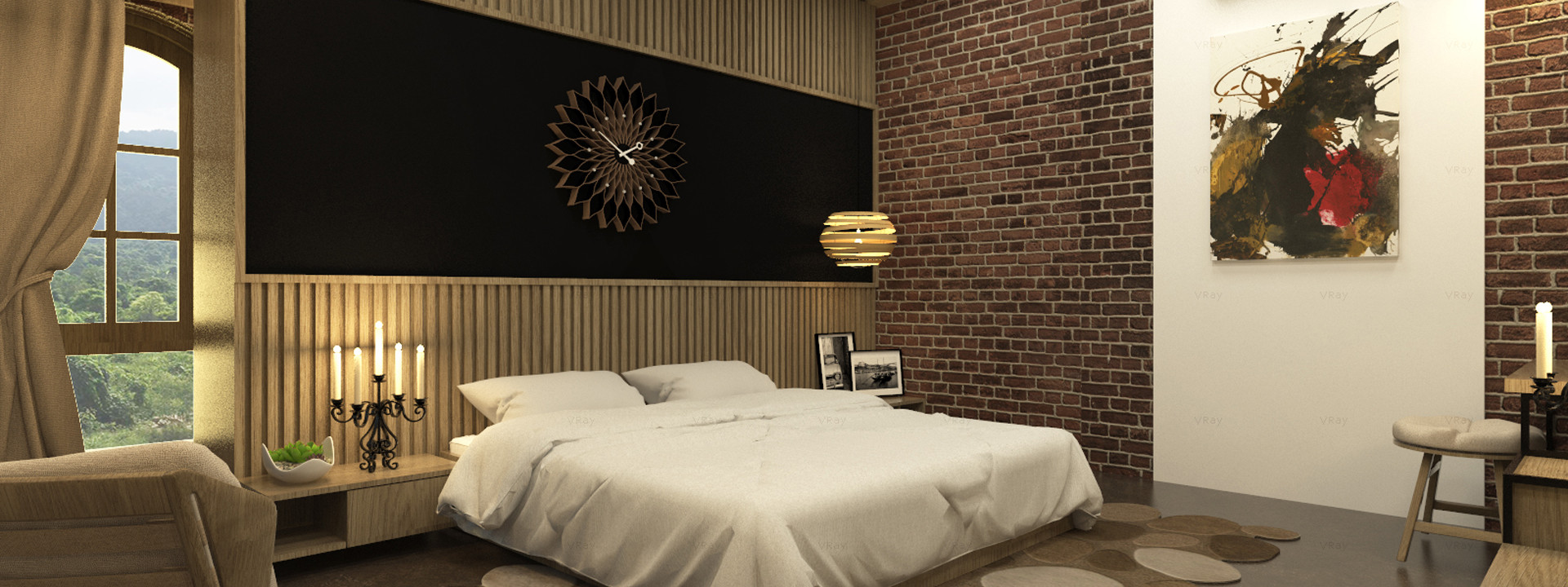 Thiết kế nội thất căn hộ 2 phòng ngủ đem tới sự tiện nghi và thoải mái