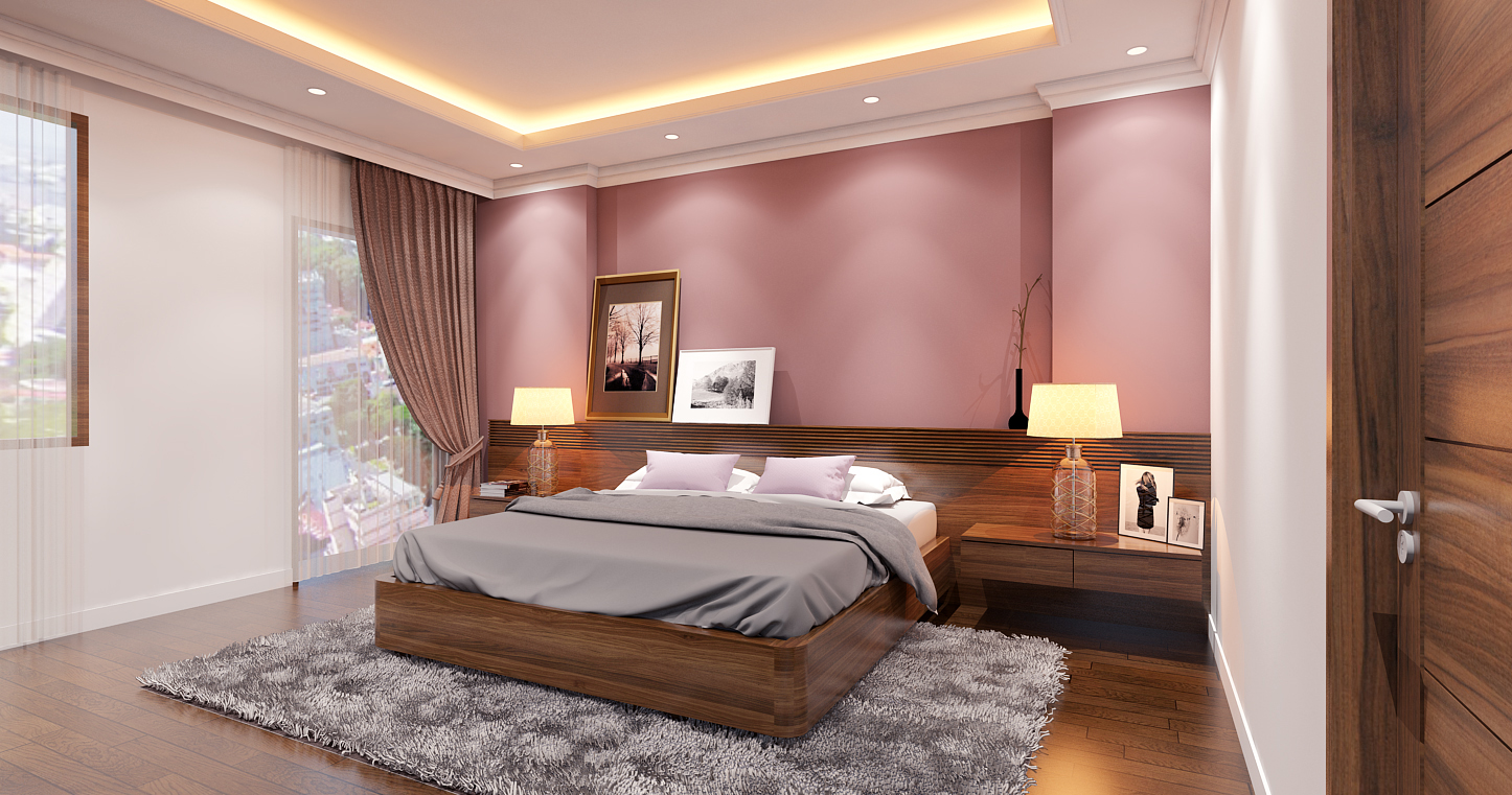 Thiết kế phòng ngủ hiện đại: Nâng giấc say nồng