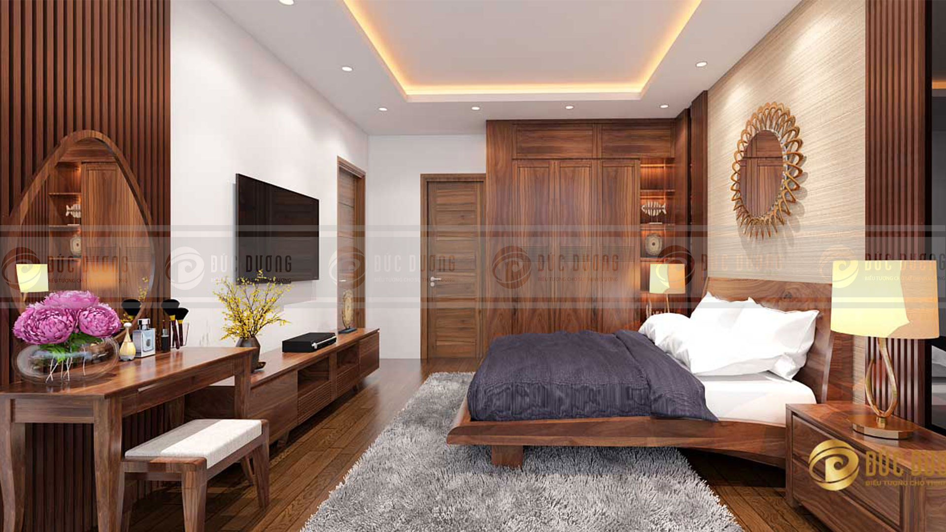 Thiết kế nội thất cho phòng ngủ 20m2