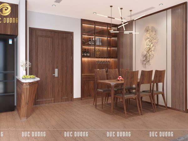 Bàn đảo gỗ óc chó BĐ 010