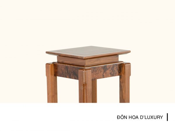 đôn hoa gỗ óc chó D'Luxury