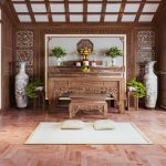 Cách chọn gỗ óc chó cho phòng thờ chuẩn